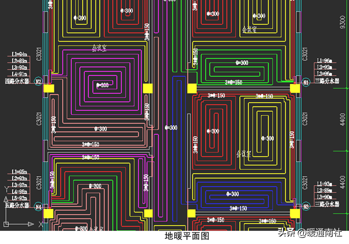 给排水、强弱电、采暖、消防等基本示图讲解