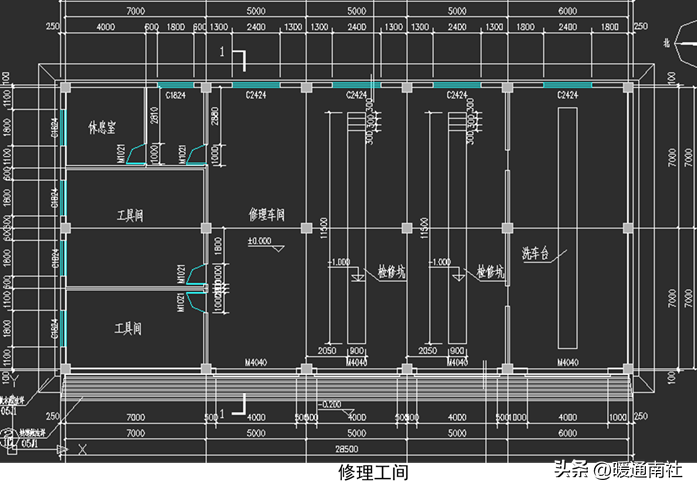 给排水、强弱电、采暖、消防等基本示图讲解