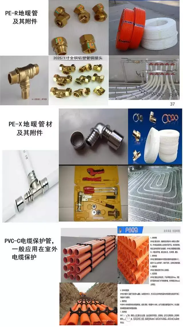 塑料管材的分类及应用